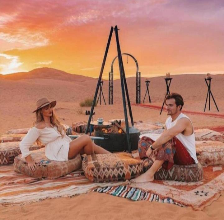 Sahara Dunes Luxury Camp Мерцуга Екстериор снимка